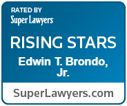 Edwin T Brondo, Jr Super Lawyers