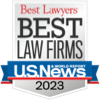 Best Lawyers ranked firm 2023